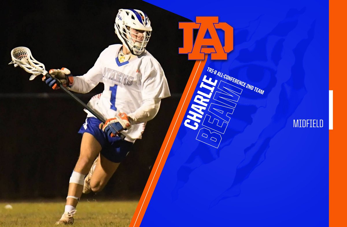 Congrats to Charlie Beam for his selection to the 2nd Team All-Conference for the Midfield position! His play on both ends of the field made an impression! <a href="/athensjags/">Athens Athletics</a> @adhsjagclub <a href="/trianglelax/">Triangle Lacrosse</a> <a href="/footbaldycoach/">Tom Wetherby</a>