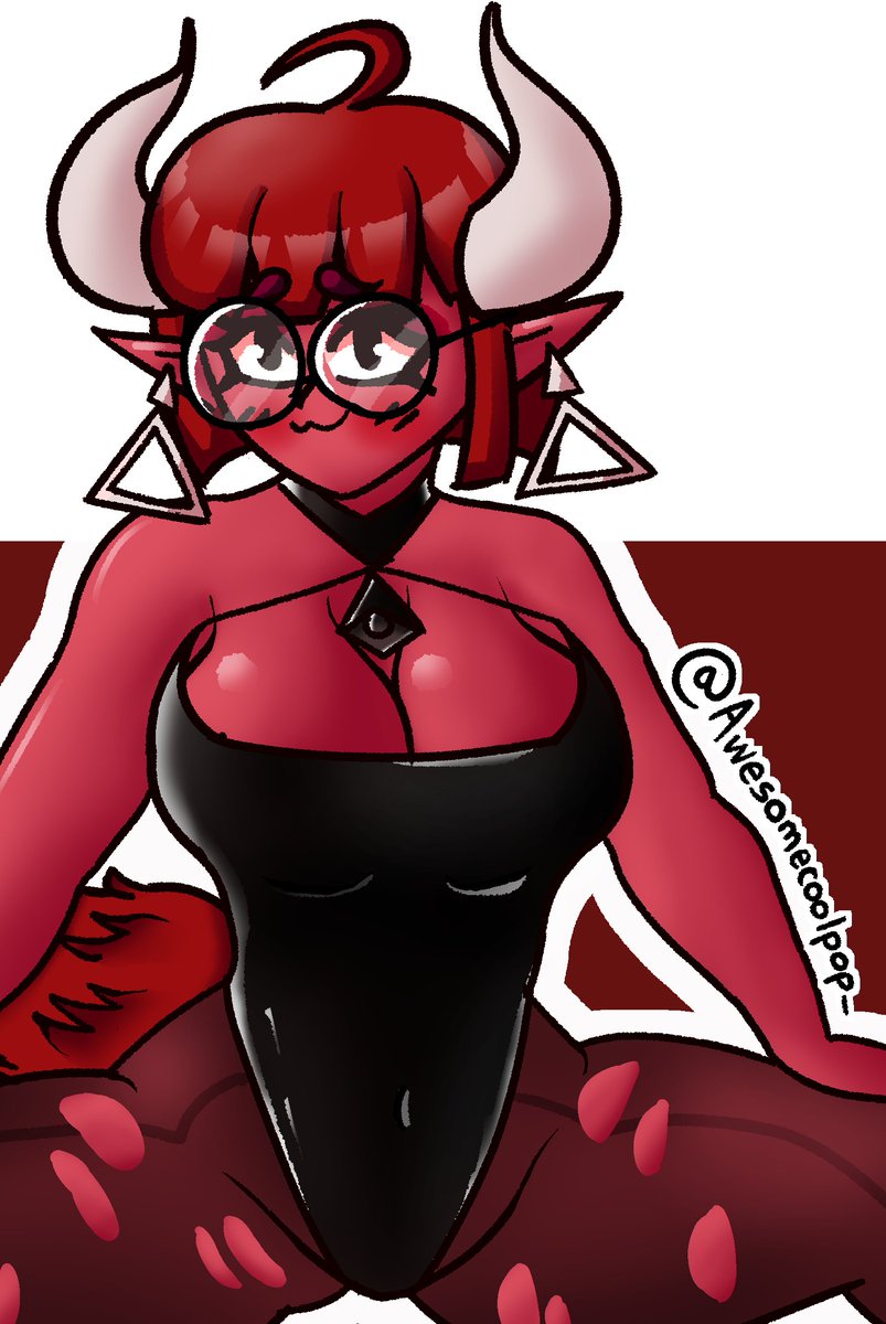 Another drawing of my OC gal!

#Art #OC
