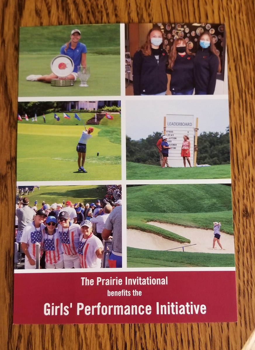 EudoraGolf's tweet photo. EHS Girl's Golf Team members Katy Pope, Haylee Moorman, and Bryce Prawl are featured in The Prairie Invitational Girls' Performance Initiative flyer. Thank you @PrairieInvite for all you do to grow the game for female golfers❣⛳🎉👏🏽 https://t.co/RU47ZW1Zge