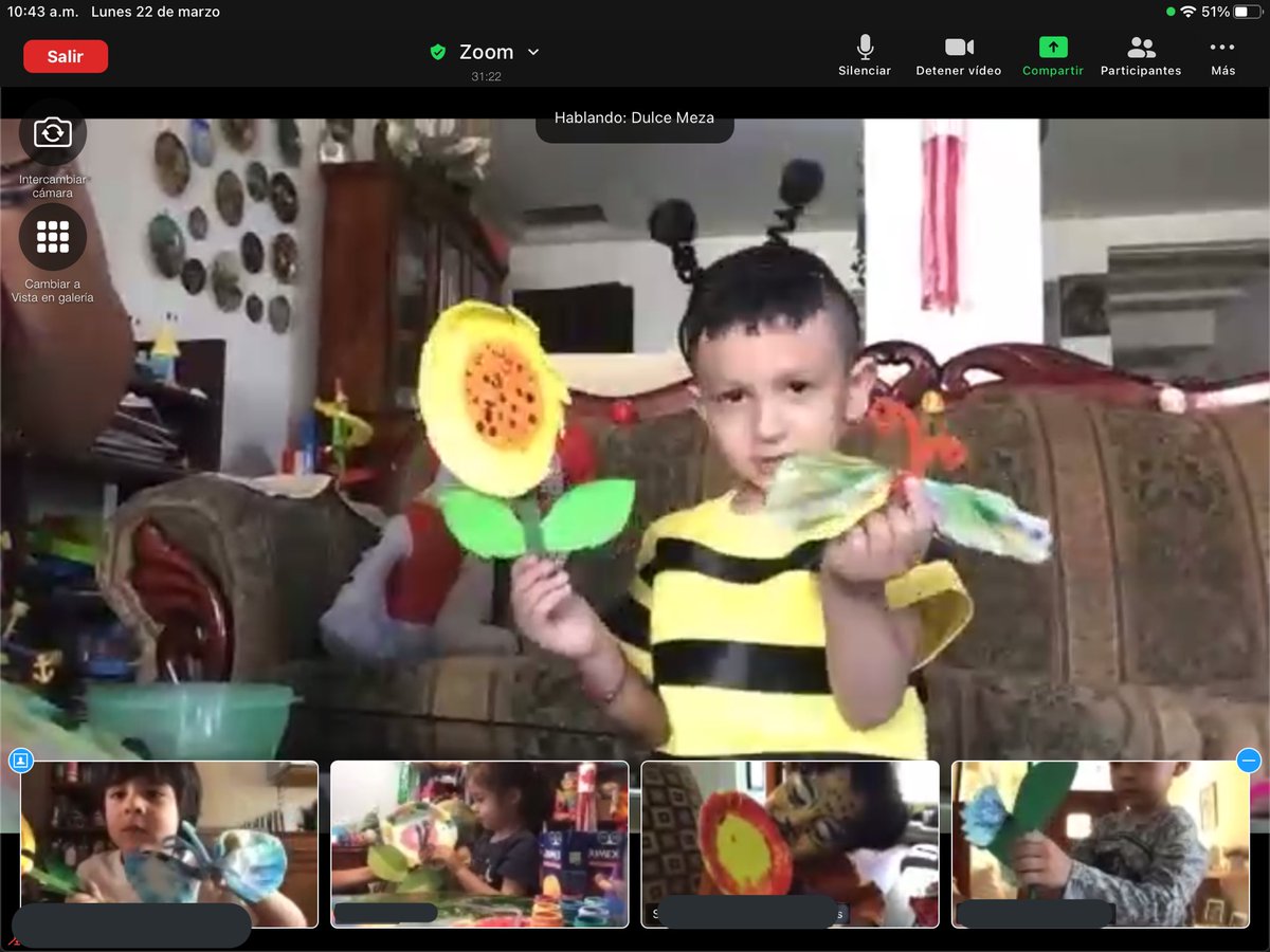 DenysseIMI's tweet photo. Hello spring 🌻🌼🌸🌺🦋🐞🌳 @MexicoIngles @Knotion @AppleEDU #appleteacher #spring #learningfromhome #somosknotion https://t.co/6XTSnWUcHW