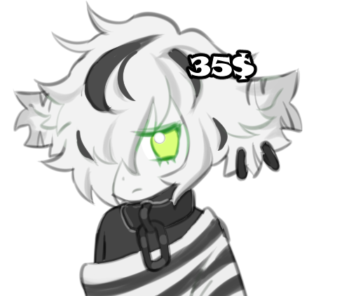 the second one is sold! this adopt is also up for sale for 35$ idk why i forgot to include in the og post ,,