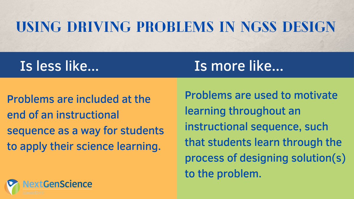 OfficialNGSS's tweet photo. 📢Coming this Friday! 

Check out the sneak peek below of a new resource on problem-driven instruction. 
#ngss #Engineering https://t.co/dvg2QHzRMC