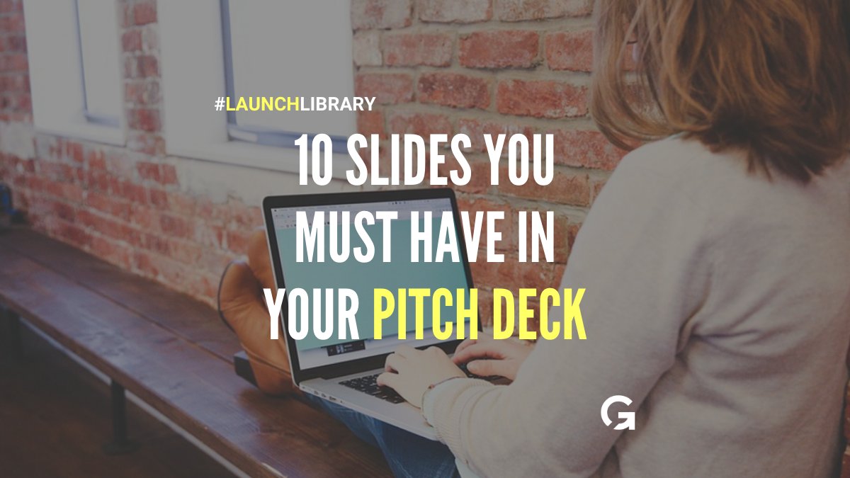 G2MGoToMarket's tweet photo. Based on analysis of 70+ leading business startup pitch decks, including decks from Uber, Airbnb, LinkedIn, and more, these 10 slides will help you create a pitch deck that impresses potential investors https://t.co/a19ADJbv5W.

#g2m #launchlibrary #startuptips #startupfunding https://t.co/ieDVfLXoqd