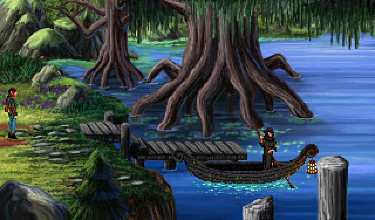 kittensoft39's tweet photo. Oh boy! Time for a BOAT TRIP!! 🚣🪙

#OrderoftheThorne #InfamousQuests #pointandclick #indiegame https://t.co/cGpEKGwESO