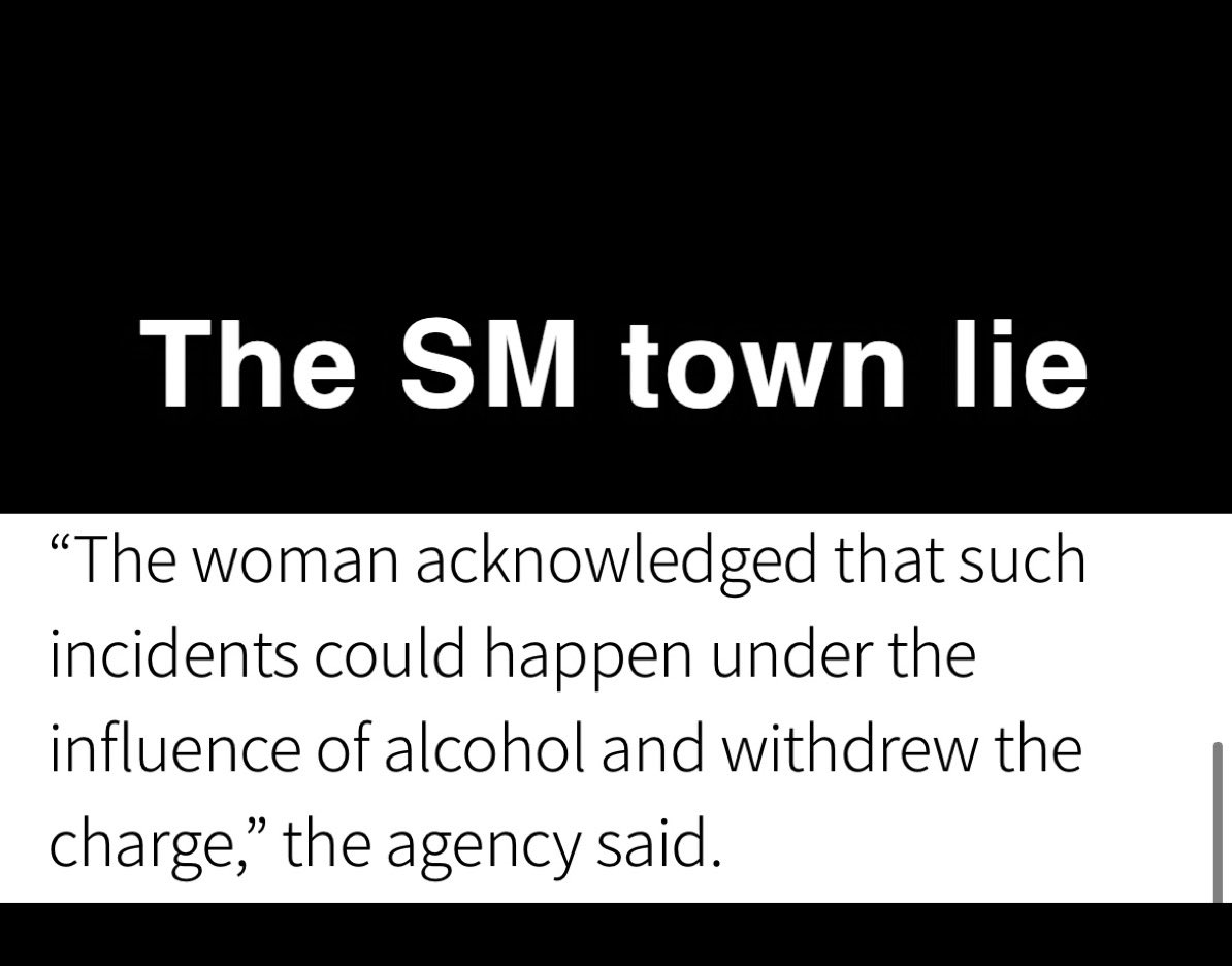 //twOnew sexually harassed an 20yo women, Onew admitted and said it’s bc he was drunk.....It’s just quite funny how being drunk excuses sexual harassment. Onew walked free without any charges.