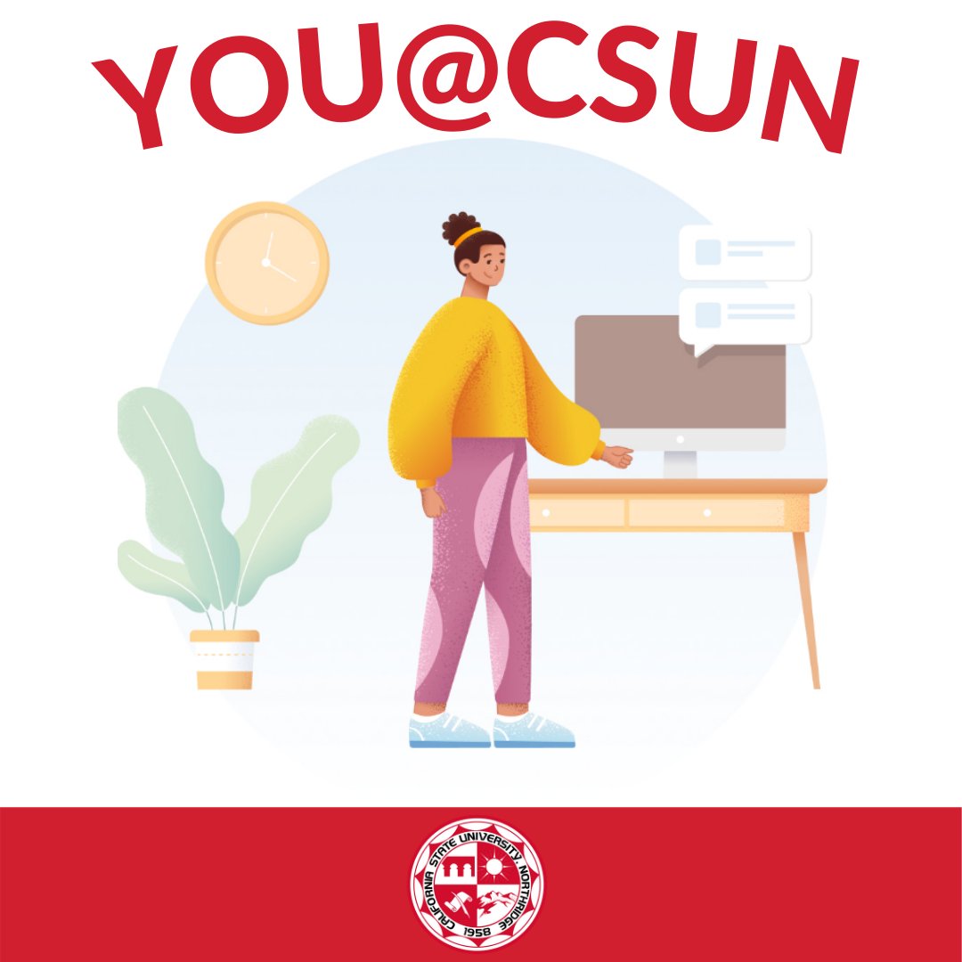 Introducing, YOU@CSUN ! Find tips and tools for everything from your mental and physical health, to friendships and finding balance. It’s all here at #CSUNorthridge! #CSUN #SuccessLivesHere