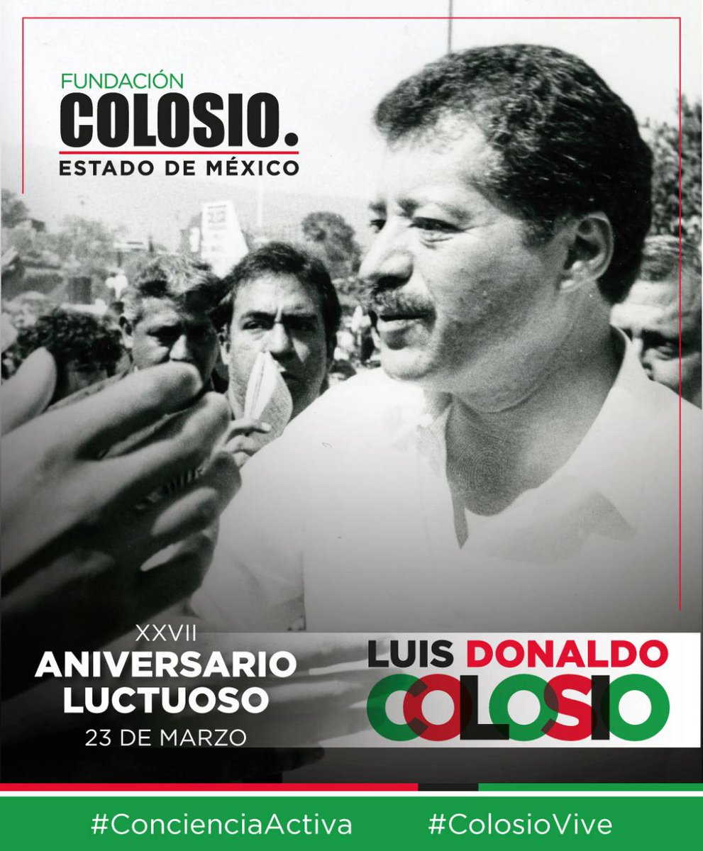 FCOLOSIO_LERMA's tweet image. ❤️Colosio sigue siendo un referente moral y político de los priístas porque fue un dirigente con principios, con valores, con estrategia política para gobernar 🏅.
#ColosioVive #ConcienciaActiva #PorLaUnidadyEsperanzaDeMexico
#❤️Colosio