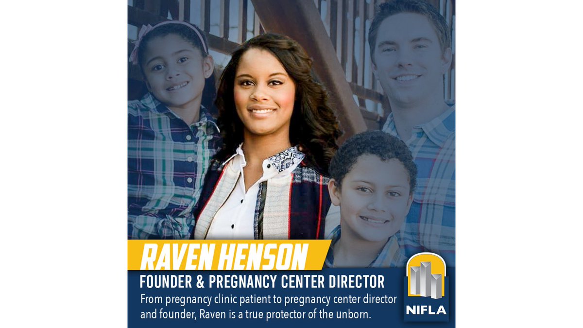 NIFLA's tweet photo. A former teenage pregnancy center patient, @RavenHenson6 decided in the recent past to open her own center, Living Hope Solutions. She wants to encourage younger generations to get in the fight for life. #WomensHistoryMonth #ProLifeWHM https://t.co/TfzjXUYTwY https://t.co/vejZ2W4eKS