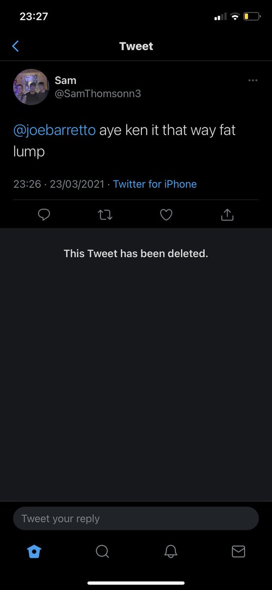 joe barretto tweet media