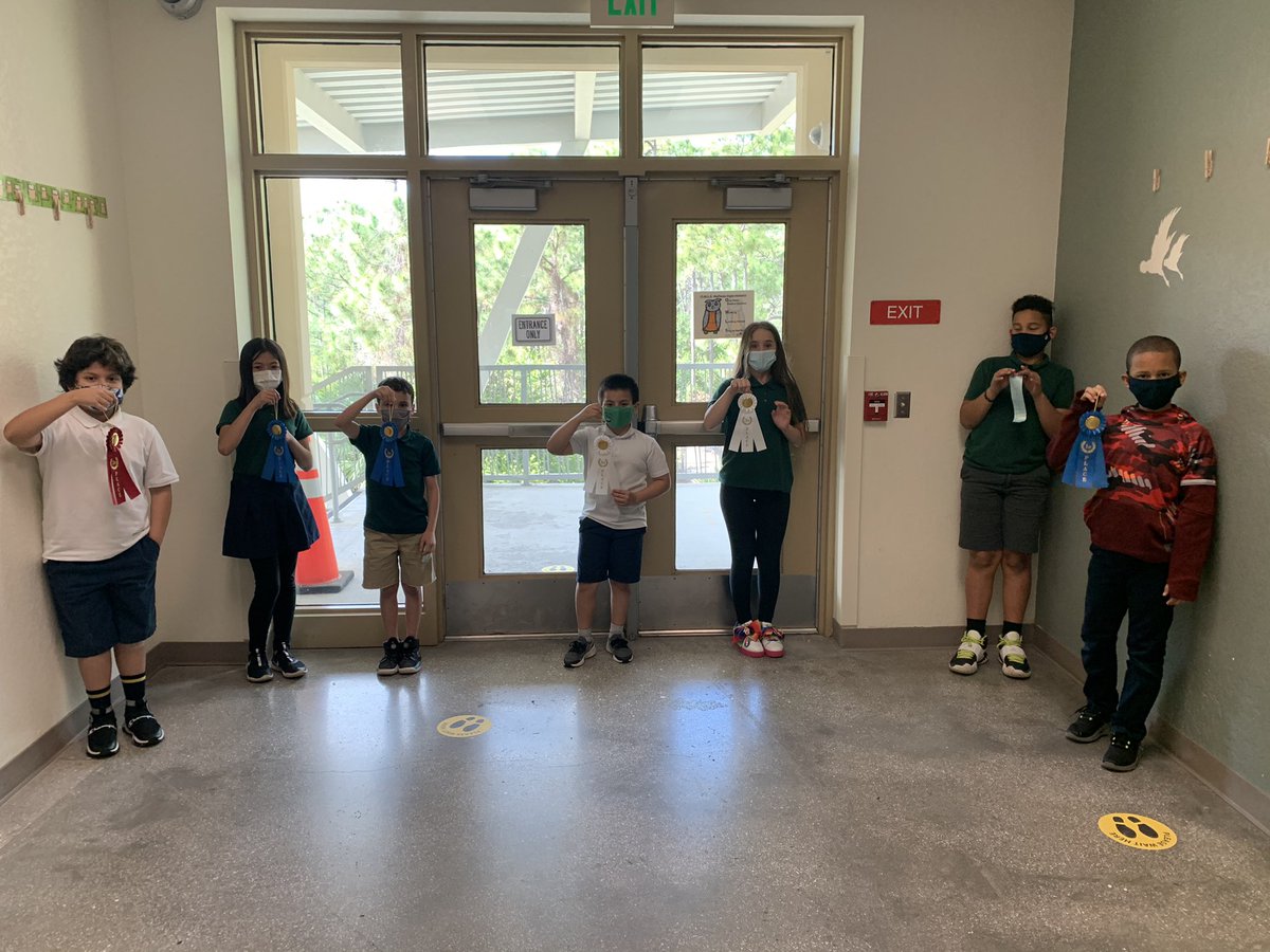 CayCat724's tweet photo. Congratulations to the 13 students (7 B&amp;M and 6 V) who received ribbons for their placement in the Science and Math Fair! We placed in Science, STEM, Aviation, Energy, and Gifted. Good Luck to our 5 who are moving onto the District Fair! @AP_Pine_Jog @PineJogES https://t.co/dHA4cKXabI