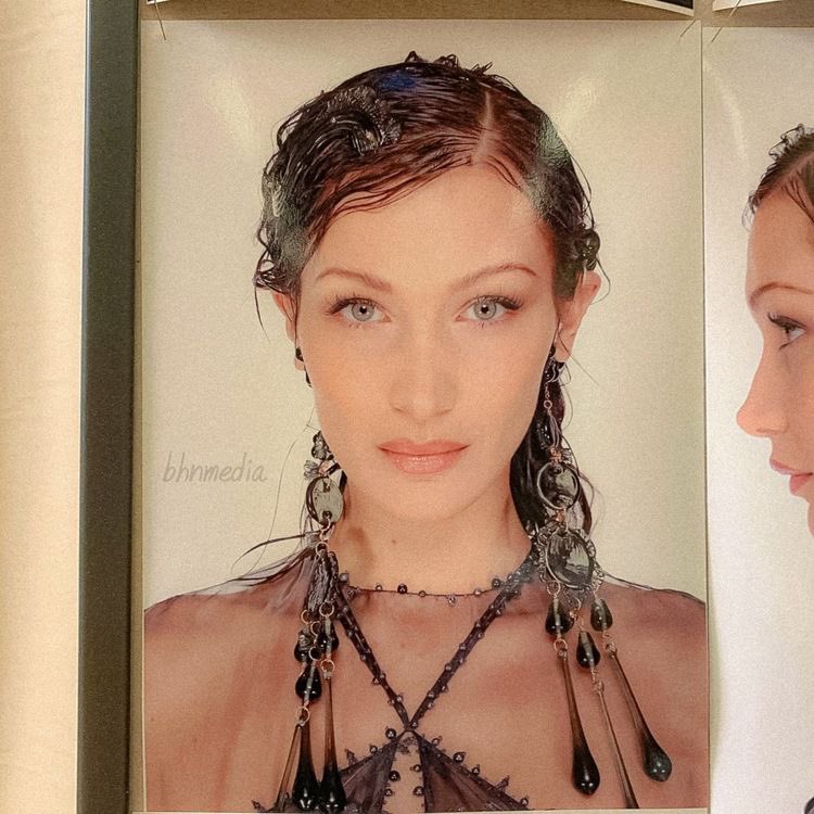 bella hadid for fendi
