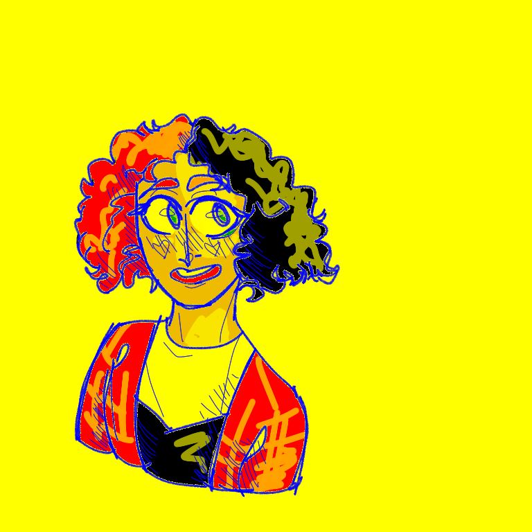 SarahSnowdin's tweet photo. // eye strain

idk what this art style is but I vibe with it #futuretwt https://t.co/7Y0tI3EqQt