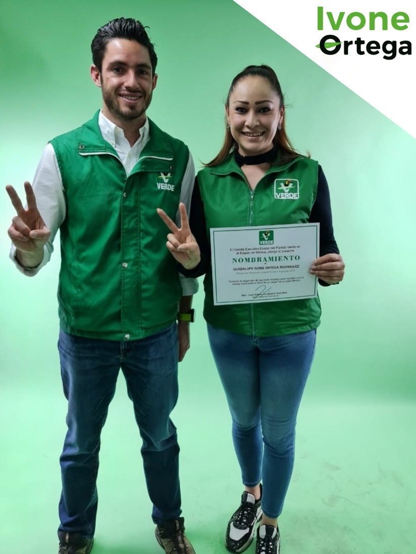 IvoneOrtega_'s tweet photo. El día de hoy recibí mi nombramiento como Coordinadora Municipal del Partido Verde Estado de México para el Proceso Electoral 2021. Muchas gracias por la confianza.

#PorUnFuturoJuntos
#CapulhuacVerde ✌️💚 https://t.co/8U90FvCGZP