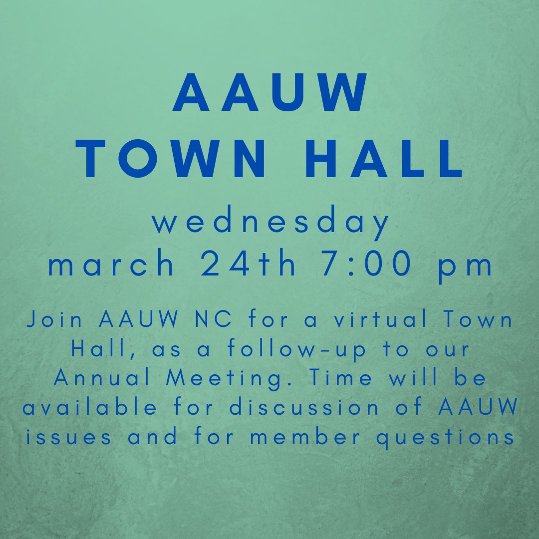 AAUW NC (@aauwnc) / Posts / X