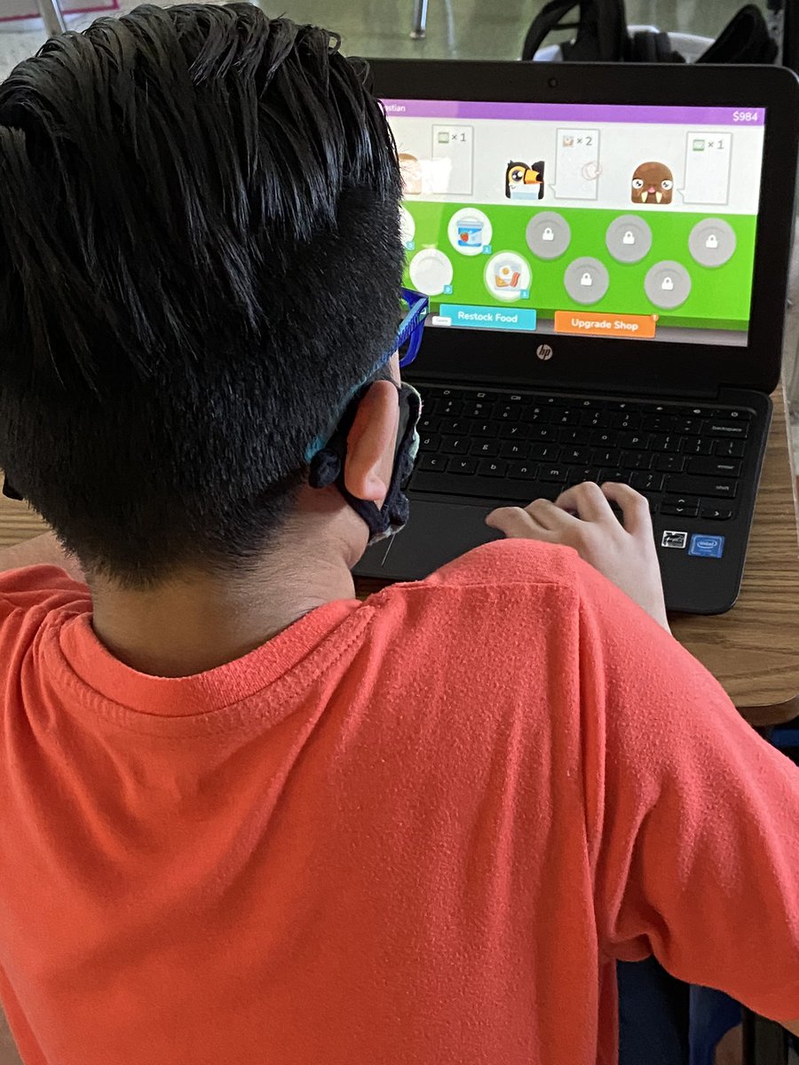 MrsLaky's tweet photo. Another week, another way to practice our vocab. Our 5th graders @nasdborough ❤️ed @PlayBlooket. It very quickly became a class favorite! #boroimpact #kkidslearn https://t.co/Wf2Izgk8um