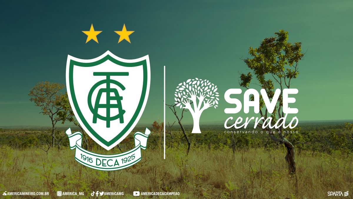 AmericaFC1912's tweet photo. #Coelhão + Save Cerrado trazem informações do Cerrado! 🐰💚🌳

Você sabia que o Cerrado é considerado um Hotsport (áreas de grande concentração de biodiversidade ameaçadas de de extinção) mundial?

É responsável por grande parte da manutenção e distribuição de água do país! https://t.co/IWLJHzDbcp