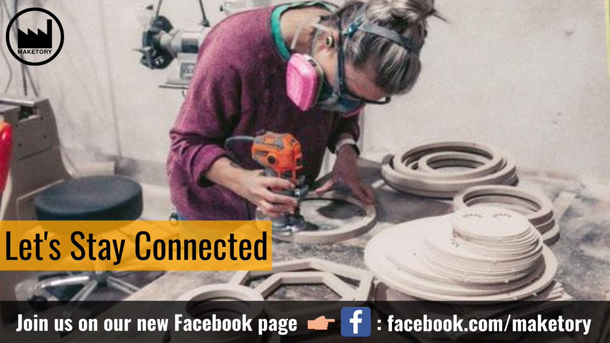 MakerPlace's tweet image. We know things have cooled down here at @MakerPlace - that’s because we’re keeping things hot on our new @Maketory Facebook page. Join us there: bit.ly/3sIJ2Ic💥 #woodworking #creative