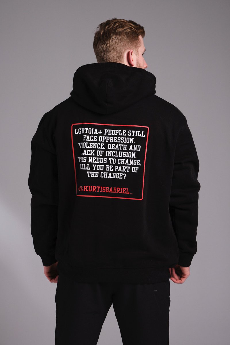 kurtisgabriel_'s tweet photo. ⚠️ Please retweet to get the word out! ⚠️ The countdown is on! 🏳️‍🌈These Conquer Homophobia themed sweaters @conquest_hockey and I designed are dropping Thursday! Head over to our Insta accounts to follow along. All of my profit is going back into the LGBTQIA+ community. Cant wait! https://t.co/0mqNUkHRUP
