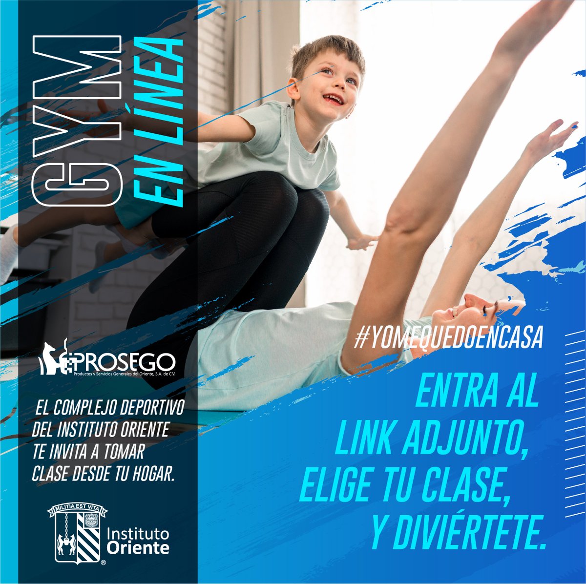 Es momento de lograr tus metas, el gym del Complejo Deportivo del Instituto Oriente tiene todo lo necesario para que complementes tu bienestar físico y mental desde casa

Ingresa en ioriente.edu.mx/complejo-depor…

 y elige tu clase favorita

¡No hay pretextos! ¡A cuidarnos entre todos!