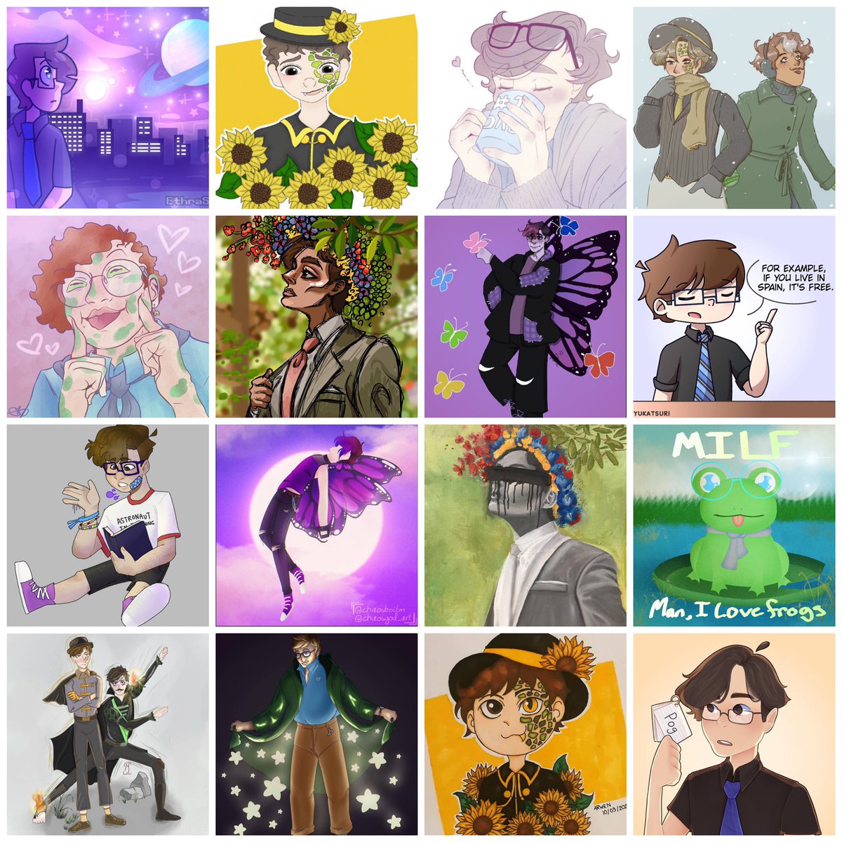 ThomasSanders's tweet photo. Oooo man, you have no idea how much I’ve been enjoying what you all have been creating! I HAD to make a #TerrificArtTuesday to show a ton them off! Be sure to check out this post on Insta to see MORE art and the artists! 🎨 https://t.co/5z64TPtehS https://t.co/lDUUa0Eudj