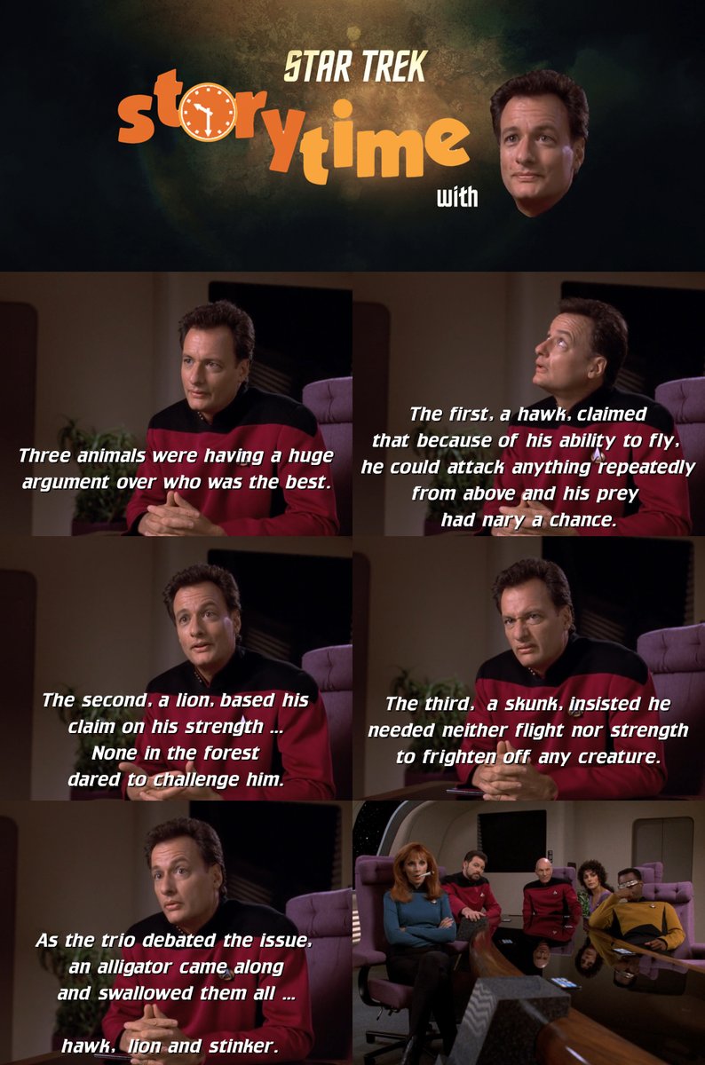 STDeltaShift's tweet photo. #StarTrek #StorytimewithQ presents https://t.co/wIwIuiiQbn