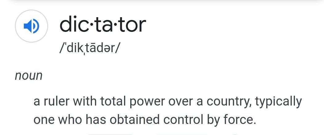 CovfefeDarling's tweet photo. @mikester @TENerdAnarchist @anthonyvclark20 Name one policy or action he did that qualifies him as a dictator?  If he were a dictator, you think he would have gone through legal channels to contest the election?  You clearly have no idea what that word means. Your ignorance is staggering. https://t.co/RBlBqvBZYL