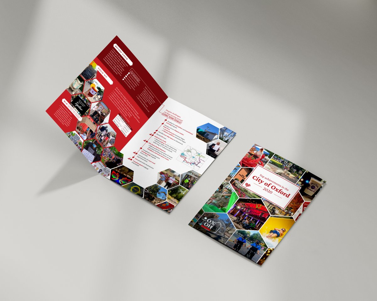 HelloPolyrhythm's tweet photo. The goal of this four-page report that we put together for the City of Oxford is to keep citizens informed about what local government is doing and what they’ve accomplished over the past year! https://t.co/9HwOdQaU2I