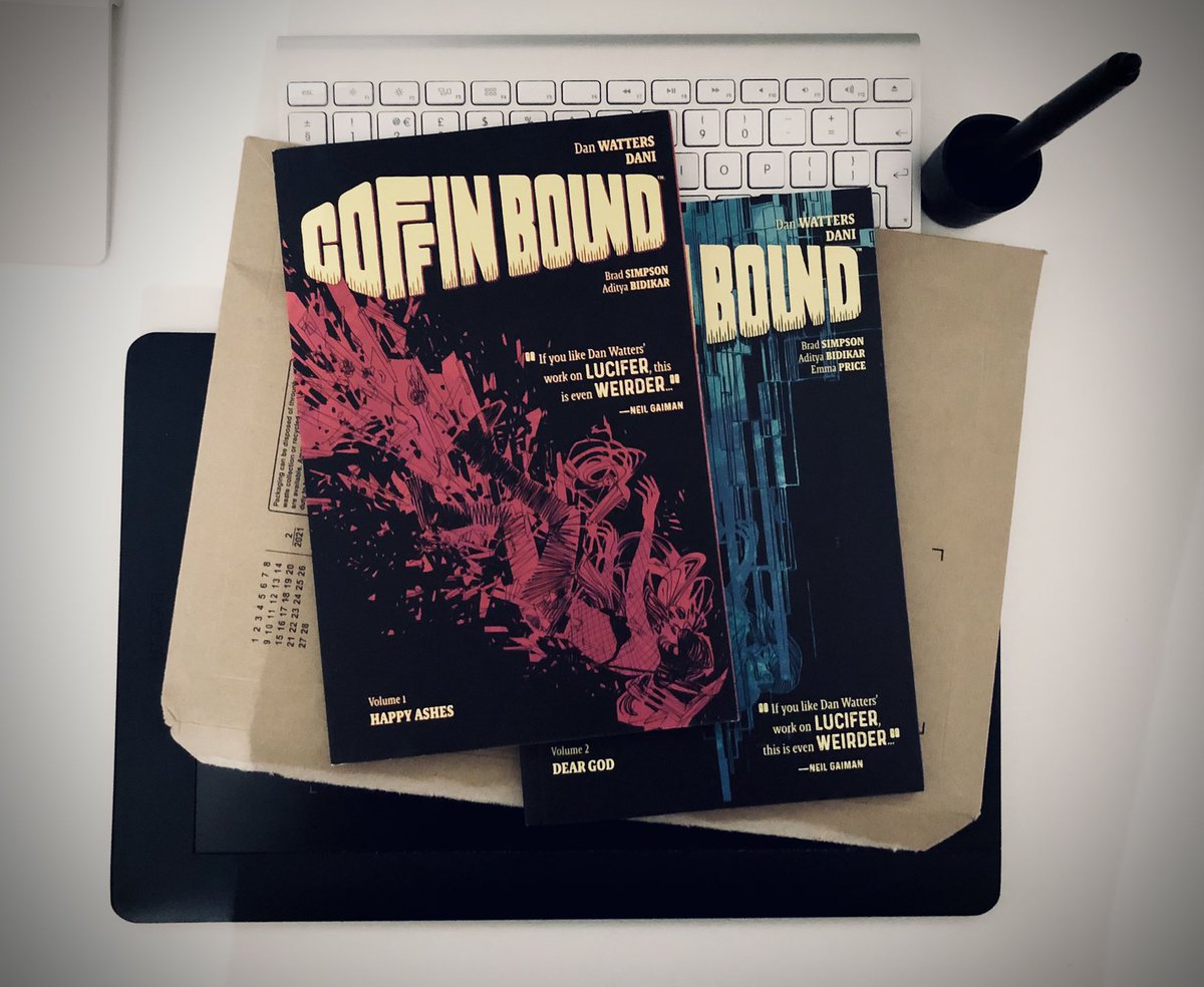 markreihill's tweet photo. Mail drop!
When you have all the issues but NEED the trades too...
#CoffinBound 
@DanPGWatters #DaniStrips https://t.co/t2F7NfLwDk