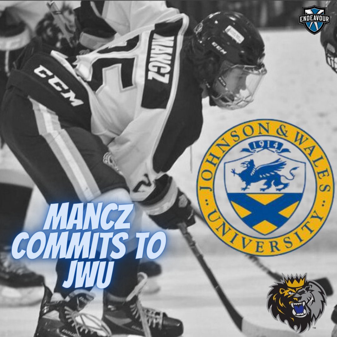 Big congratulations to class of 2020, ‘01 captain and center Jacob Mancz on his commitment to play for <a href="/JWUMenshockey/">JWU Men's Ice Hockey</a> next season. Jake led the team his senior year to beat the school win record among other memorable accomplishments. Good luck next in your next chapter Jake!