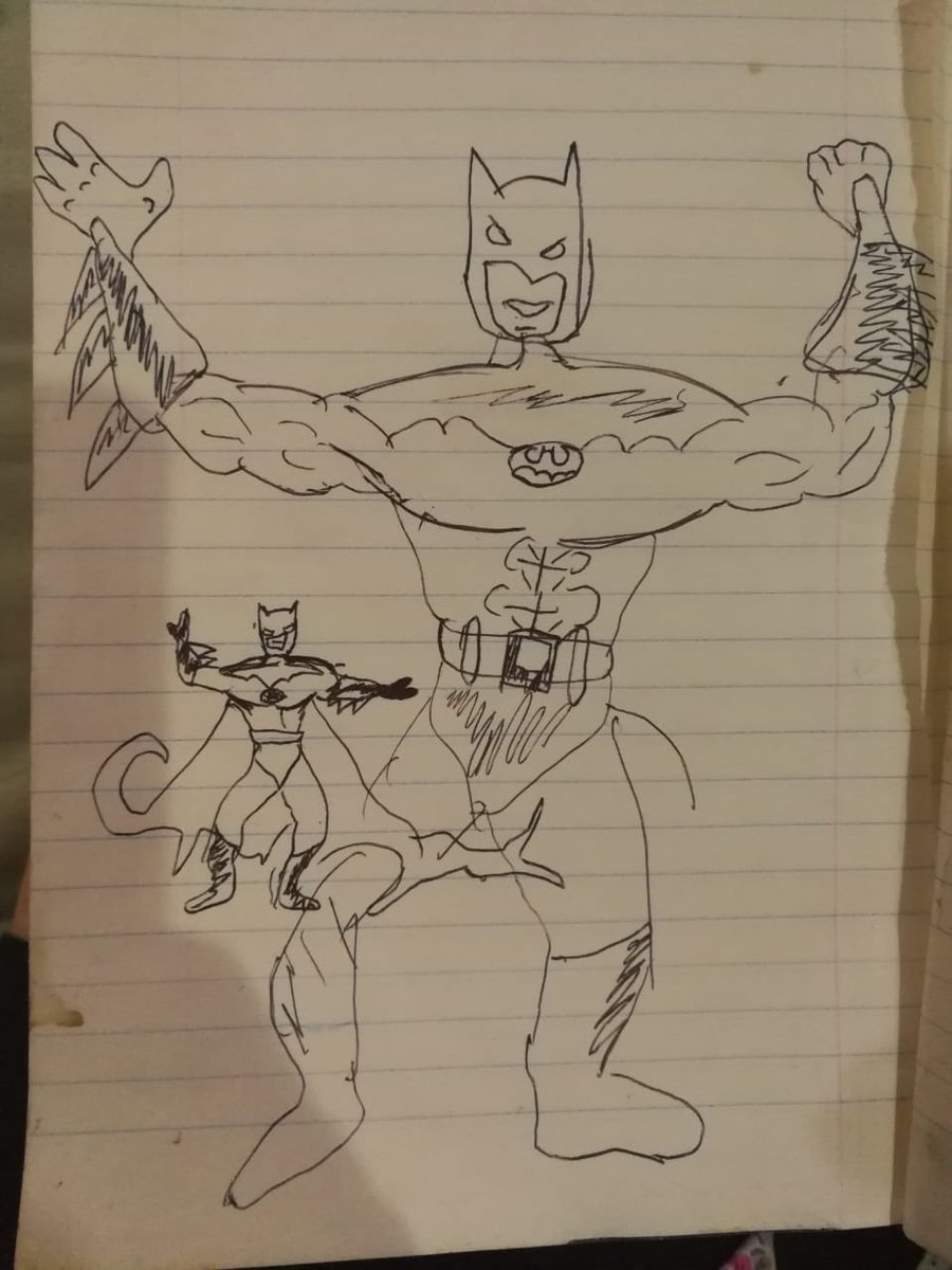 Batman from when I was 5 years old and 33 years old me Batman 