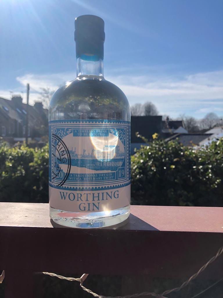 worthingginfest's tweet photo. "Thank you @WorthingGin for the incredibly speedy same-day delivery. That’s what I call customer service!" 
We love your comments #philj - enjoy your tipple!
@WorthingGin 
#worthing #gin https://t.co/EgHk1P6Dwb
