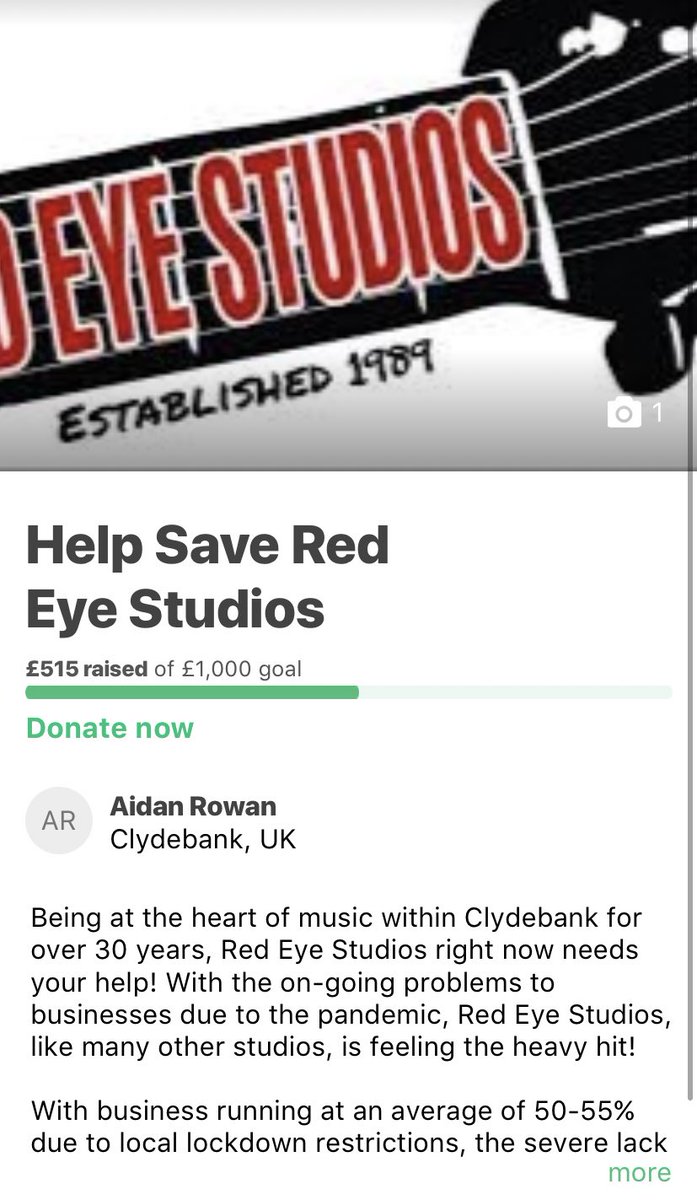 FencesMusicCB's tweet photo. An amazing response so far from everyone! Every donation big or small means so much! Please keep sharing💚
Link in comments. https://t.co/Pl0KhP0xg1