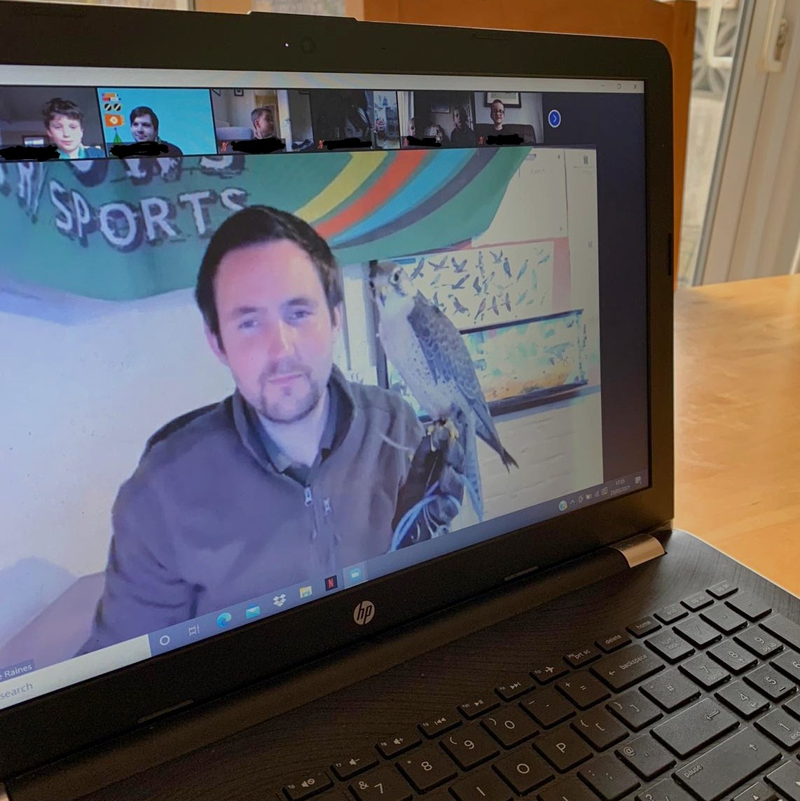 Our Beavers and Cubs had an amazing time find out about birds of prey from <a href="/joesbows/">Joe's Bows</a> tonight. 🦅🦉

We got to see a falcon, an owl and a hawk. We found out about what they eat and how they talk. Plus, we got lots of our questions answered!