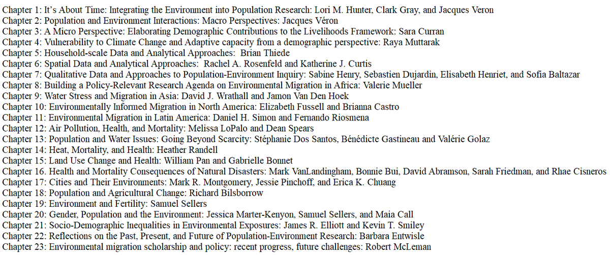 clarklgray's tweet photo. After ~1000 [pandemic] years of working on it 😬, so happy to finally submit the *International Handbook of Population and Environment* to @SpringerSocSci. Edited with @lorimaehunter and Jacques Véron, it will be the first such volume for our subfield, and it is great! https://t.co/yfSFTfrOdA
