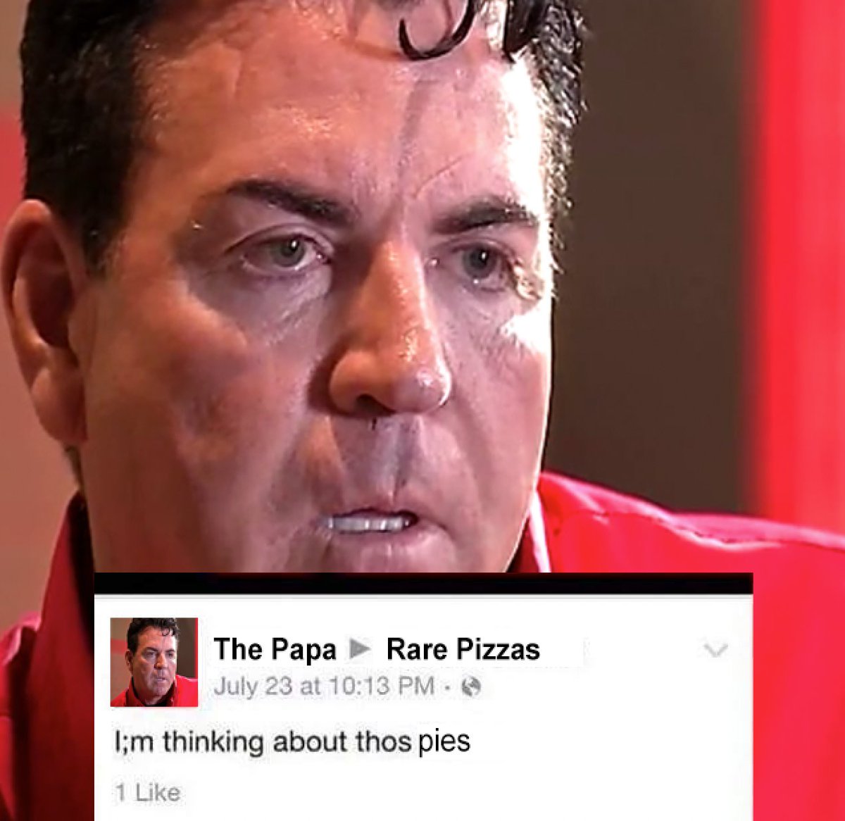 Shud we give Pappatine any pie? #rarepizzas