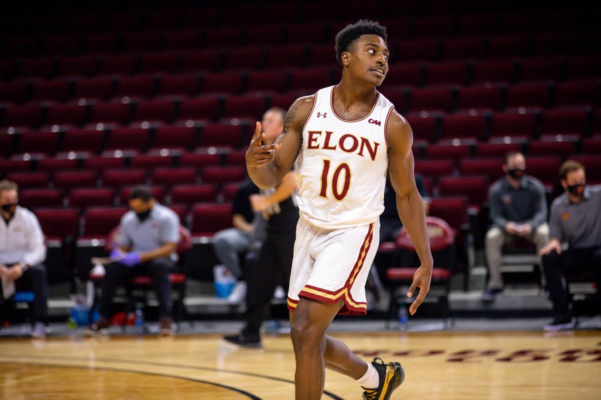 ElonMBasketball's tweet photo. Our guy @k_wooten10 came through with so many big shots this season 😤

#RiseUp #EUWT https://t.co/LxJFUoYfSe