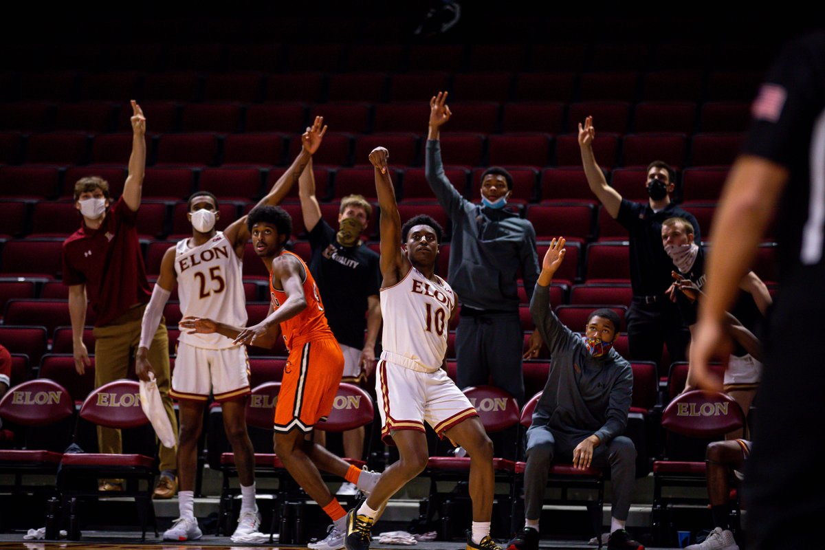 ElonMBasketball's tweet photo. Our guy @k_wooten10 came through with so many big shots this season 😤

#RiseUp #EUWT https://t.co/LxJFUoYfSe