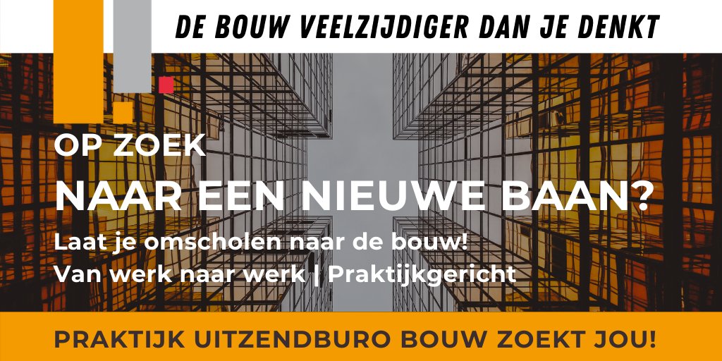 PUBBOUW's tweet photo. OP ZOEK NAAR EEN NIEUWE BAAN? 
Laat je omscholen naar de bouw!  Meer weten? Bel of mail! ☎️ 06 2221 4291 📧 info@pubbouw.nl

#omscholen #bouw #vanwerknaarwerk #praktijkgericht https://t.co/SRe93nbAgu