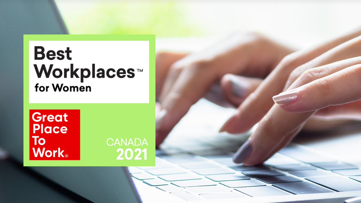 intuitcanada's tweet photo. Proud to share that Intuit has been recognized by @GPTW_Canada as one of the #BestWorkplaces for Women in 2021! See the full list: https://t.co/3W0dr6QrCC
#bestworkplaces21 #WHM2021 https://t.co/ZkXKRyblv4