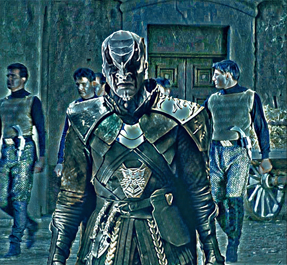 Michael_LucasSR's tweet photo. "Night Falls on Organia" βοΈ @MrKenMitchell (Based on "StarTrek" "Errand of Mercy" #OTD Mar. 23, 1967) #GeneralKol #edit #composite #FanArt https://t.co/DZQsN9PIgF