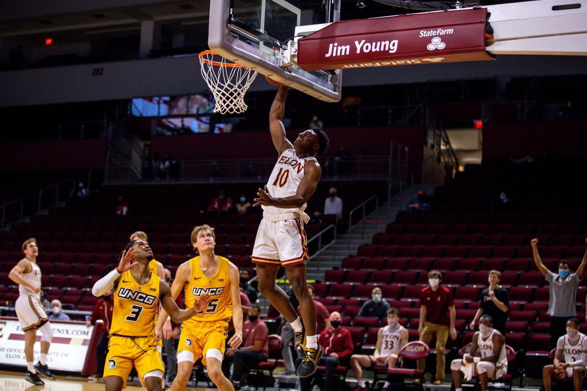 ElonMBasketball's tweet photo. Our guy @k_wooten10 came through with so many big shots this season 😤

#RiseUp #EUWT https://t.co/LxJFUoYfSe