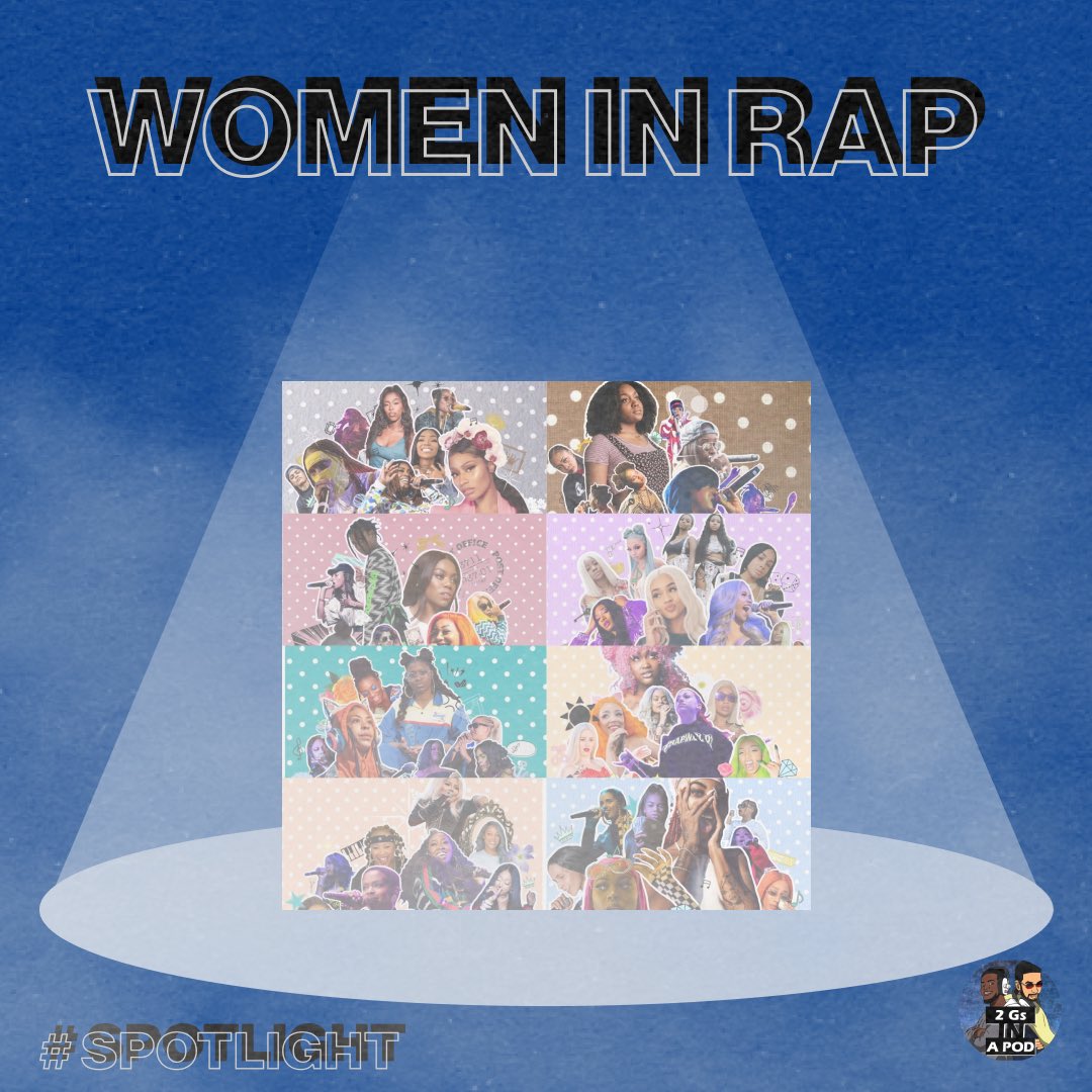 2gsinapod_'s tweet photo. 🚨NEW EPISODE🚨
In honour of International Women’s Day and Women’s History Month, the 2 Gs are joined by @tochichels and @fe_oj_ for a BONUS #SPOTLIGHT episode focusing on women in rap❗️
#InternationalWomensDay #WomensHistoryMonth #2GsInAPod
https://t.co/iGMN1kmKYG https://t.co/J87r8Jqlit