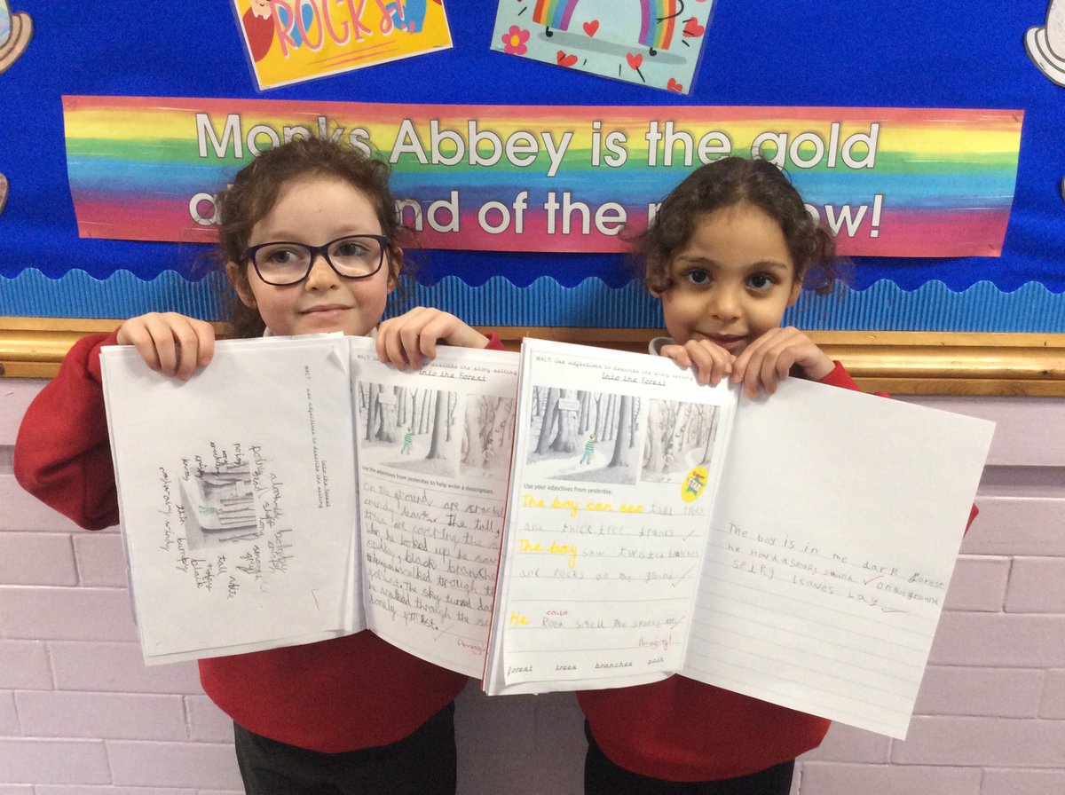 Year2MonksAbbey's tweet photo. Fabulous writing in Rufford Abbey. Well done girls! @Year2MonksAbbey @year1MAPS https://t.co/gpHw5oUcVE
