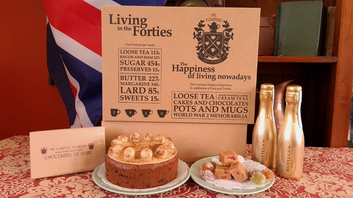 Spring is arriving in Stratford Upon Avon, and we are celebrating with the launch of our Fourteas Easter Hamper🐣 
Follow the link in our bio to find out more... 

#thefourteas #1940s #wartime #vintage #nostalgic #spring #springiscoming #easter #hampers #stratforduponavon