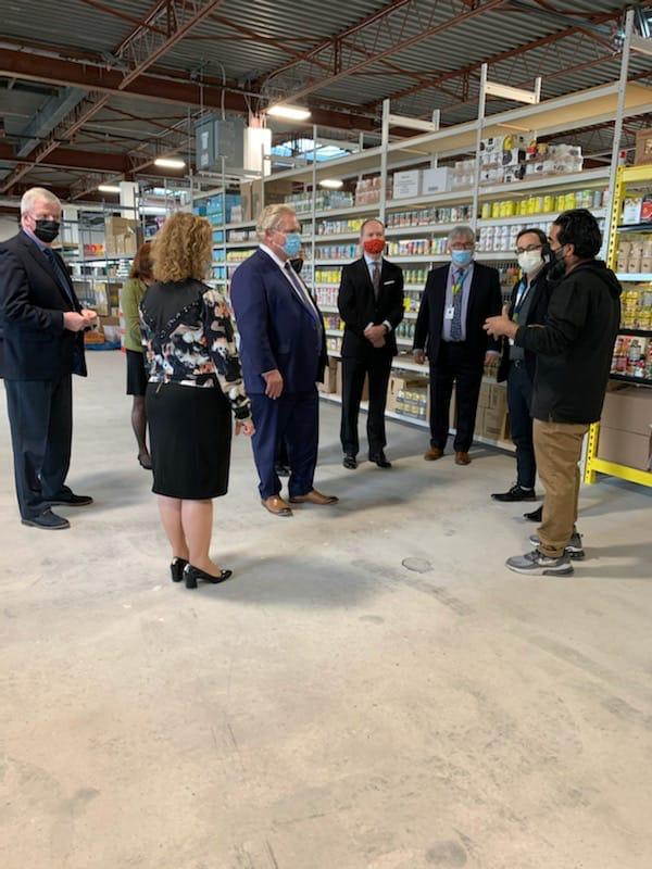 TNOtoronto's tweet photo. We take pride with our work at TNO Food Collaborative ensuring EastToronto residents have dignified access to fresh &amp; healthy food during the pandemic.Thank you to all our donors, funders &amp; volunteers for believing in us!Special thanks to Premier @fordnation for visiting us today https://t.co/JwLSe4I6O5