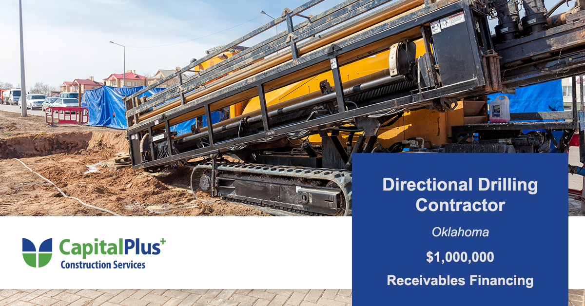 CashFlowSolver's tweet image. CapitalPlus helped an OK directional drilling #contractor who was working on a windmill farm project. 
We provided the client with a $1M facility. 

We specialize in helping #construction businesses improve their #cashflow quickly. Call today to find out how you can benefit.
