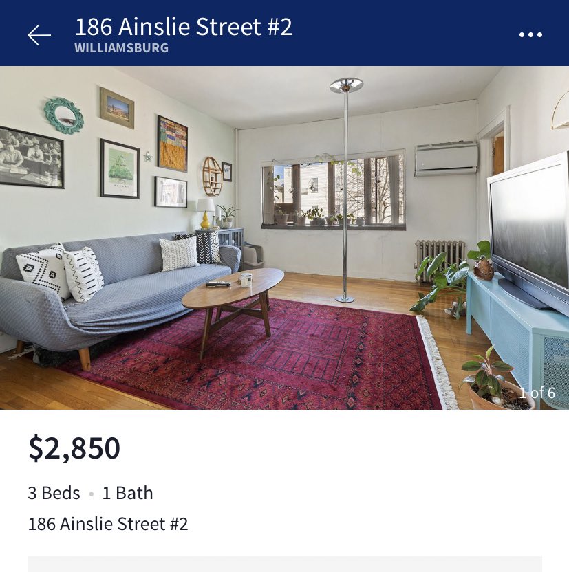 mackzaddi's tweet photo. This apartment with pole included is grossly undervalued. https://t.co/OGQ37tFCjm