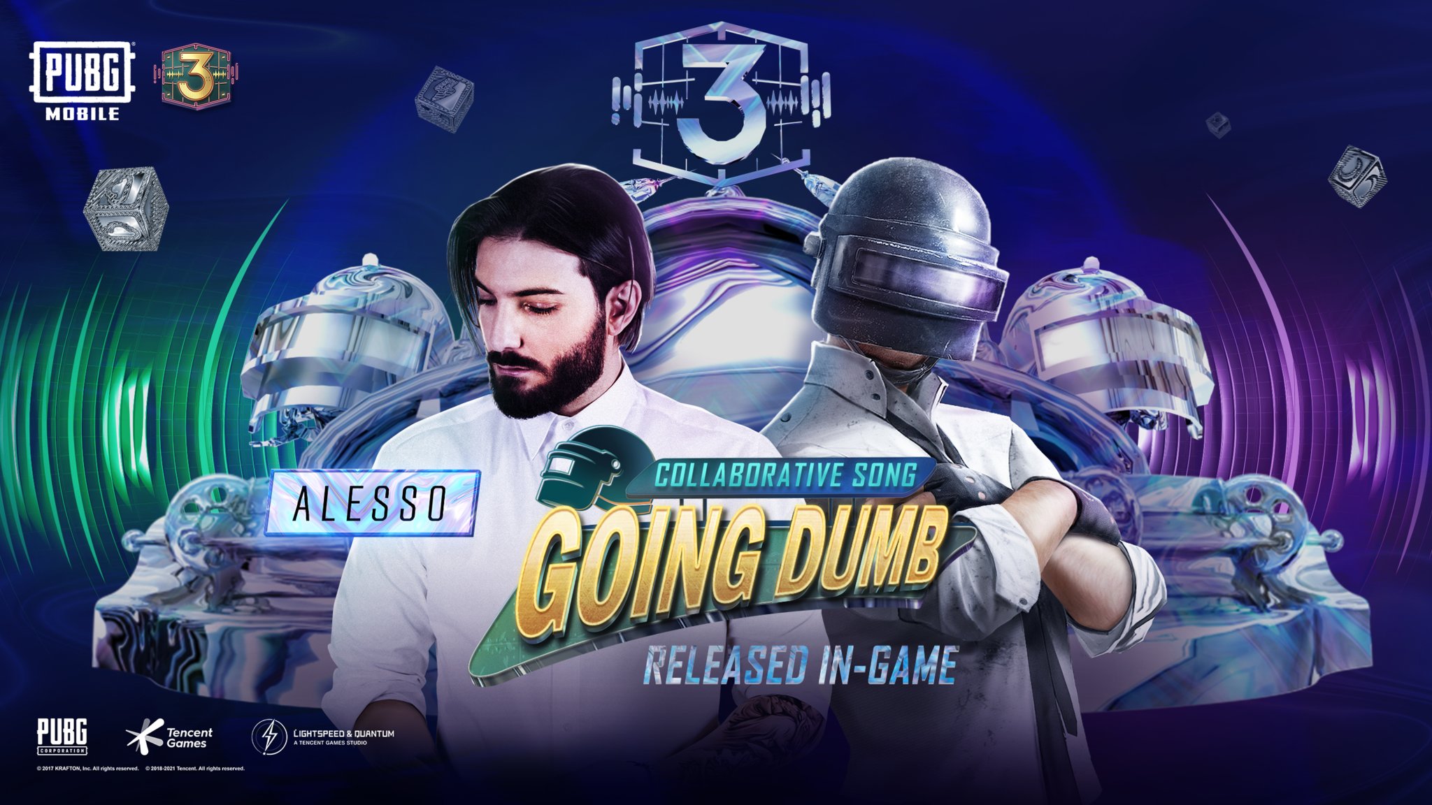 Pubg Mobile On Twitter Going Dumb For Alesso S New Single Code Alessopubgm Adds It To Your Space Playlist Enjoy The Lyric Video His Dj Set In Game Too Alesso Goingdumb