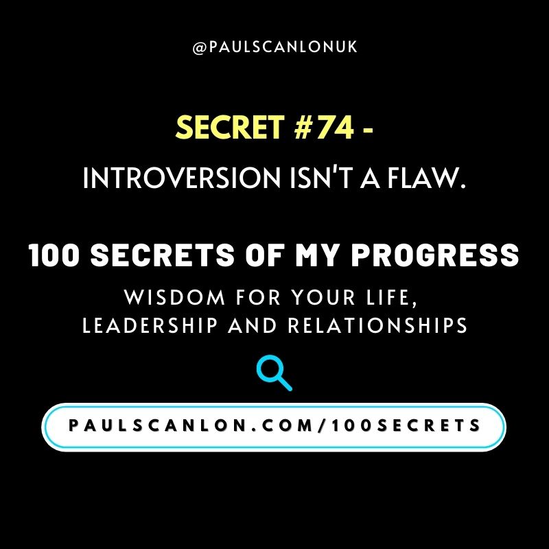 paulscanlonuk's tweet photo. The key is to accept who you are and embrace the environments you work most effectively.
I go into more detail about this secret in my new ebook - 100 SECRETS OF MY PROGRESS - Wisdom For Your Life, Leadership & Relationships.
Visit - https://t.co/TWEqJkzgTj
#secretsofprogress https://t.co/17NsR1ZgS9