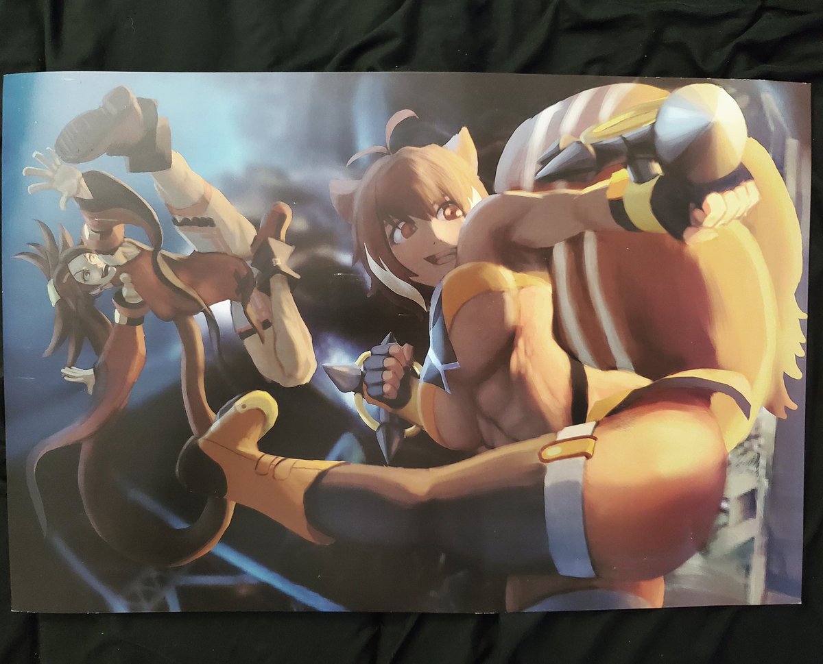 NYChrisG's tweet photo. 1ST ART OF THE DAY!!! #MAKOTO AND #JAM !!! #GUILTYGEAR #BLAZBLUE #RCGARTAPPRECIATION https://t.co/bJnONidUGL